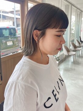フープヘアー(HOOP.HAIR) ぱつっとボブ