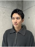 ハイトーンカラー/マッシュパーマ/アースカラー/men's/
