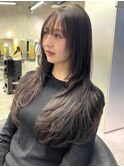 ワンカール　ロングレイヤー　韓国スタイル