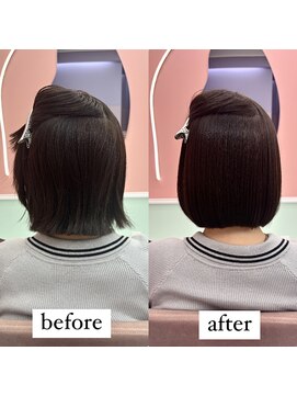 ガーランド(Girland) 【girland】　髪質改善縮毛矯正　韓国風/レイヤーカッ