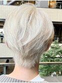 ホワイトミルクティーセンターパート韓国