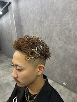 ライズ 新小岩店(RISE)&nbsp;オールバックスパイラルパーマ！