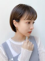 ロンド ロワール 門前仲町(Lond Loire)&nbsp;ボブショートボブ縮毛矯正ベージュグレージュ門前仲町