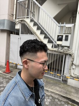 ヒロギンザ 浜松町店(HIRO GINZA) スキンフェード、極道パーマ