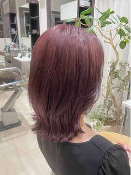 イースト(YEAST) レイヤーボブ/白髪染め/ブリーチ/豊田市