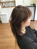 フープ(hoop)&nbsp;柔らかレイヤーとツヤさらカラー