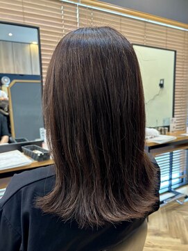 アルター(aL ter) 【ブラウンカラー】くびれヘア/アプリコットオレンジ/中島