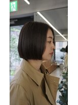 ナル(nalu.)&nbsp;切りっぱなしボブ/ボブ/オリーブ