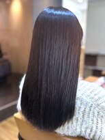 ジップ 稲毛店(ZIP)&nbsp;縮毛矯正/ストレートロング/透明感/20代30代/髪質改善/艶髪/小顔