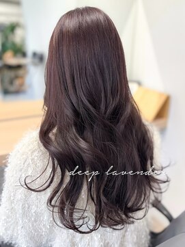 ルーパバイミュージアム(LOOPA by museum) 二星★バイオレットグレージュ×ロング