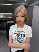 ロテ 名古屋 名駅店(Lote.)&nbsp;くびれヘア/アプリコットオレンジ/夏のヘアアレンジ