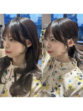 アンジュレーブ(AngeReve) 前髪カット・顔周りカットはお任せ下さい★韓国風お顔まわり★