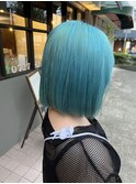【ブリーチ 髪質改善】ターコイズ