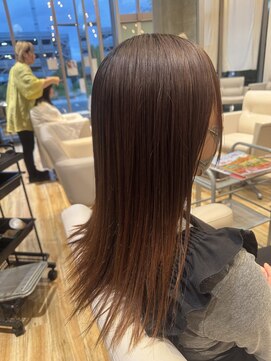 テラス アヴェダ 大丸心斎橋店(Terrace AVEDA) アヴェダVeganカラー×髪質改善トリートメント