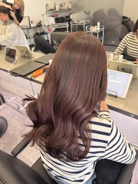 アイスプロドバイブルーム 木更津店(ice prod by bloom) クラゲヘアー/小顔に見せるヘア/ココアベージュ/木更津