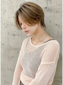 襟足長め大人可愛いショート