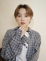 トリッカ 銀座(tricca)&nbsp;ハンサムショート/大人カット/ベージュブラウン