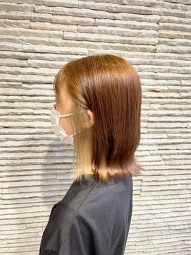 ビスイル 秋葉原店(Vis ill) 髪質改善ブラウンベージュピンクベージュレイヤーインナーカラー