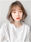 モテ髪斜めバング美髪シースルーバングイメチェン#202g0112