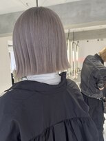 レイズ 国分寺店(RAYS)&nbsp;切りっぱなしボブ・グレージュ・ハイブリーチ[国分寺]