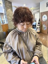 モードファクター デザイナーズサロン(mode Factor designer's salon)&nbsp;マッシュショート×ゆるふわパーマ