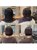 髪質補正美髪シルクケアストレート