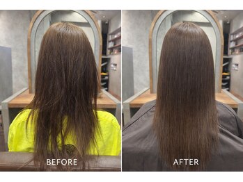 ミース 立川(Mys)の写真/【髪質改善専門店】カラーをしながら栄養分をたっぷり補給！大人気の【カラーエステ】【髪質改善カラー】