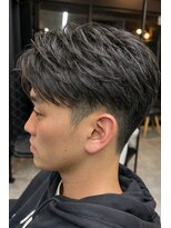 シーク 千葉中央駅(SEEK)&nbsp;MEN’S HAIR/サーフカール/刈り上げセンターパート/千葉駅