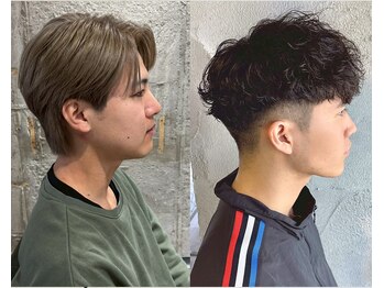 ニアウ 新宿(Niau)の写真/メンズアイブロウあります◎[新宿/MEN'S/メンズパーマ/メンズカット/センターパート/アイブロウ/眉毛]