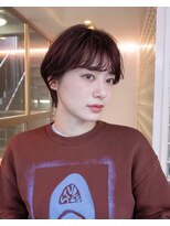 フィルムス 横浜(FILMS+) くびれレイヤー/オリーブベージュ/顔周り/シースルー/横浜+