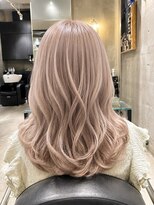 エノア 青山(ENORE) ホワイトミルクティーベージュ ケアブリーチ透明感ハイトーン