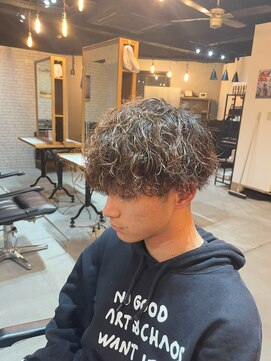 オーバー 町田店(OVER) 無造作ツイスパ【町田/MEN'S/眉毛/ツイストスパイラル】