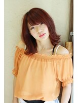 トヌコア ルア 下北沢店(TONUKOA RUA)&nbsp;【TonukoaRua】ユルウェーブのひし形外巻ミディー★