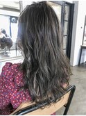 ブリーチレスWカラーダークグレイジュ【池袋/20代/30代/40代】