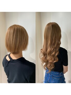 ビーヘアサロン(Beee hair salon) シールエクステ80本！