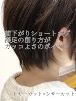 リブ(Live)&nbsp;カッコよくイメチェン☆クールカジュアル前下がりショートボブ3
