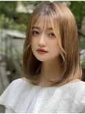 セミディ シースルーバング