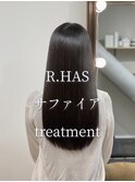 R.HASサファイアtreatment