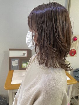 ヘアアンドスペース ベロン(hair&space velon) レイヤーロブ