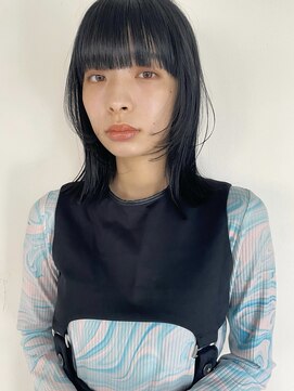 レス 伏見(LESS) 【LESS】ワイドバング×レイヤー[伏見/丸の内/栄/髪質改善]