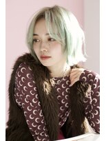 ヴァンカウンシル 松本店(VAN COUNCIL)&nbsp;ハイトーン_ぱっつんボブ