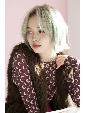 ヴァンカウンシル 松本店(VAN COUNCIL) ハイトーン_ぱっつんボブ