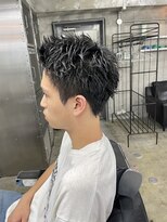 【パーマ職人Ryu】オシャレ短髪スパイキーショート名古屋メンズ