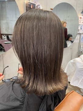 コージー(Kozy) 切りっぱなし/マロンベージュ/透明感カラー/ハイトーン