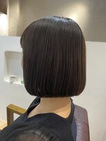 アマレット(Amaretto) 【マットグレージュ×ミニボブ】