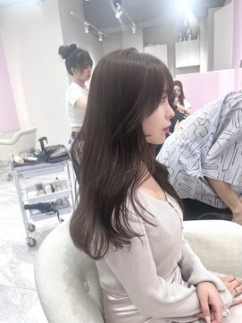 アディション 新宿(ADITION) マロングレージュ/柔らか質感レイヤーカット