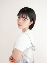 ジュール 大分(Joule)&nbsp;ミディアムヘア/斜めバング/グレージュカラー/大分駅