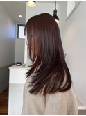 レッド♪レイヤーカット