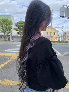 プルメリアドット(Plumeria.) inner pink ＆ violet