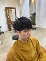 ソワン ドゥ ブレス エルネ 立花店(soin de brace elne)&nbsp;立花駅徒歩5分圏内で叶う、短めメンズマッシュ◎